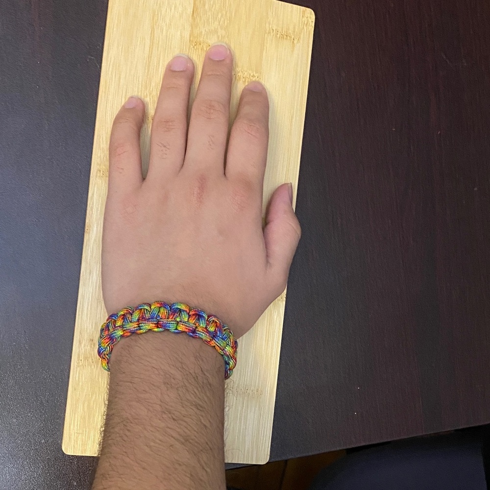 Paracord colorful Men's   Braided Bracelet